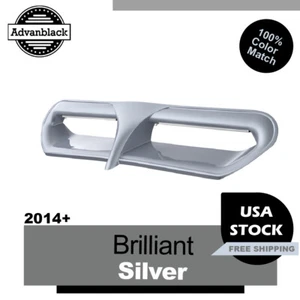 Batwing LED Vent Trim Insert BRILLIANT SILVER For Harley Street/Electra Ultra - Imagen 1 de 7