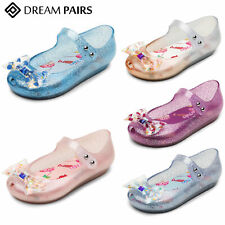 DREAM PAIRS Baby Girls Flats Shoes Bow Slip On Comfort Cosplay Mary Jane Flats
