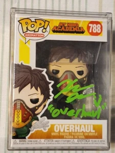 Funko Pop 788 My Hero Academia Overhaul Signed by Kellen Goff JSA COA - Picture 1 of 8