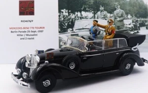 MERCEDES-BENZ 770 TOURER - Berlin Parade 25-Sett.-1937 - Hitler / Mussolini e 2 - Picture 1 of 1