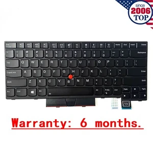 New US Keyboard Backlit With Point for Lenovo Thinkpad T470 T480 A475 A485 - Afbeelding 1 van 10