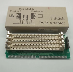 1 PC. SIMM adapter PS/2 module 4 x RAM in one RAM slot right - Imagen 1 de 3