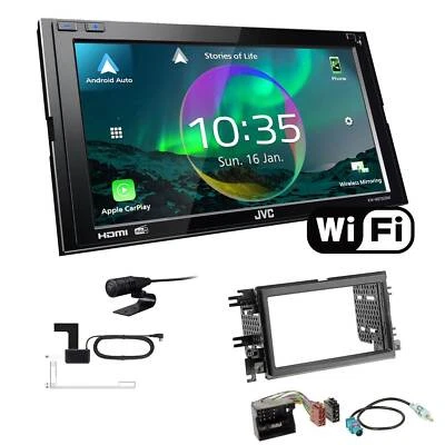 JVC Autoradio WiFi Apple CarPlay Android für Ford Explorer 2005-2010 schwarz - Bild 1 von 4