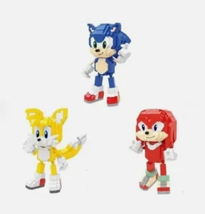 Juegos de bloques de construcción de personajes de la serie Sonic the Hedgehog, 14+ años (sin caja) - Imagen 1 de 9