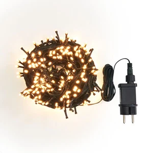 Mini Catena Luminosa LED da Esterno - Lunghezza 10 m, 100 LED - Luce Bianco Caldo - Foto 1 di 8