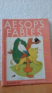 Vintage 1972 Aesop's Fables by Barbara Sanders & Christopher Sanders Pre-owned - Picture 1 of 15