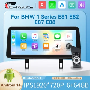 For BMW F10 F11 F01 F07 F25 E90 E91 E71 E70 E60 E61 E88 CIC CarPlay Android 14  - Bild 1 von 16