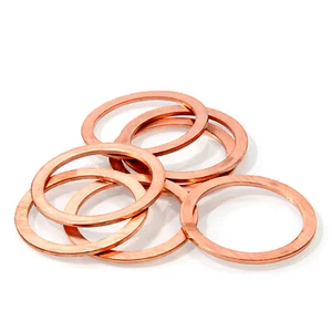 Copper Washers Crush Washers Sump Plug Washers - Range of sizes - 3mm - 60mm - Picture 1 of 3