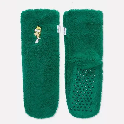 Homer bush meme Slipper socks (Primark), The Simpsons, not available in Amazon - Image 1 of 2