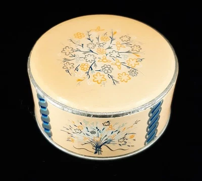 c.1950's ~Face Powder Box ~Gemey ~by Richard Hudnut, NY ~Unopened - image 1 of 4