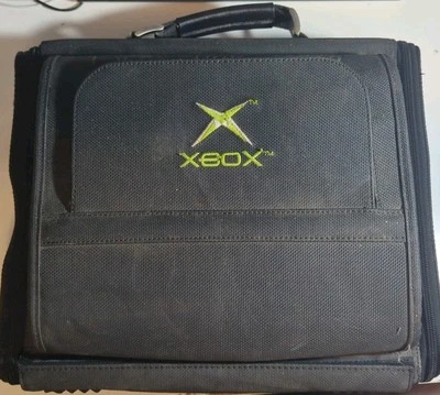 Microsoft Xbox Console Carrying Case Messenger Travel Bag - Image 1 of 3