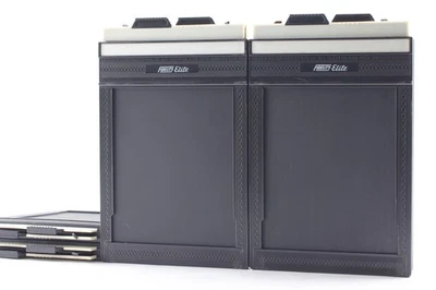 Lot of 4 [MINT] Box Fidelity Elite 4x5 Cut Film Holder Large Format From JAPAN - Image 1 of 4