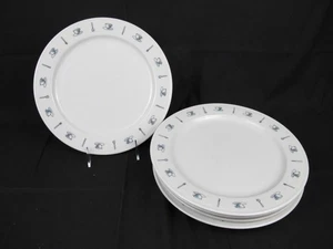 Set (5) Kiste & Fass COFFEE SHOP Kathleen Wills Essteller 10 5/8" - Bild 1 von 5