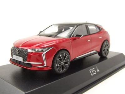 Citroën DS 4 2021 Rouge Modèle Réduit 1:43 Norev - Photo 1/4