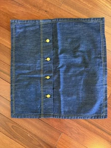 Funda Cojín Ikea Sissil Con Botones 20x20" Azul Denim, 004.326.88 - Imagen 1 de 4