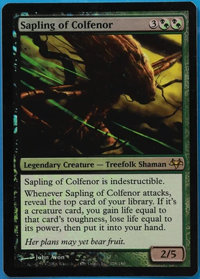 Sapling of Colfenor FOIL Eventide PLD Black Green Rare CARD (501256) ABUGames - Image 1 of 2