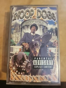 Snoop Dogg 1998 Da Game Is to Be Sold, Not to Be Told Cassette No Limit - Picture 1 of 6