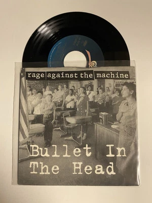 Rage Against - The Machine Bullet  In The Head ￼7”  Black Vinyl - Image 1 of 2