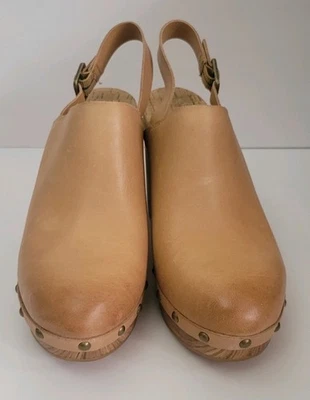 Ladies Kork-Ease Darby Slingback Clog Tan Size 9 New Shoe Shoes - Image 1 of 4