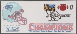 MayfairStamps US 2004 Texas New England Patriots Super Bowl XXXVIII Champions Co - Picture 1 of 2