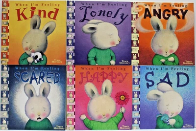 When I'm Feeling Children's Behaviour Emotion Series 6 Book School Trace Moroney - Image 1 of 4