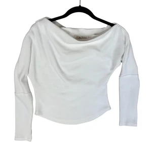 We The Free Free People Shirt Womens Extra Small Boatneck Long Sleeve Thermal - Picture 1 of 18
