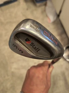 ⭐️Wilson Staff 53*/8* Gap Wedge⭐️Firestick Steel Shaft⭐️NICE Wilson Grip⭐️ - Picture 1 of 2