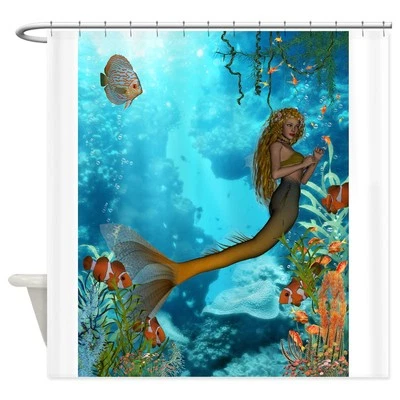 Cortina de ducha CafePress Best Seller Merrow Mermaid (980377790) Foto 1 de 3
