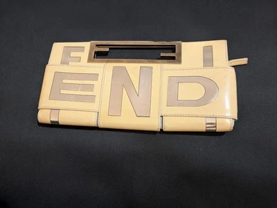 AUTHENTIC FENDI LEATHER PURSE - Image 1 of 4
