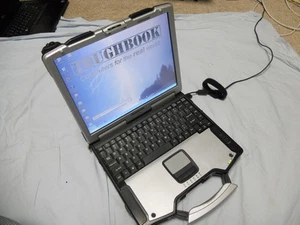 Panasonic Tough book CF-29 WiFi  Serial Port RS-232 Rugged Window XP Pro USBTuff - Picture 1 of 4