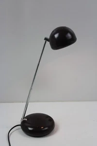 Vintage Kunststoff Designer TeleTischlampe 3011/016 Hustadt-Leuchten Schokobraun - Bild 1 von 8