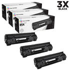 Compatible Replacements For Hewlett Packard Ce285a (Hp 85A) Set Of 3 Black