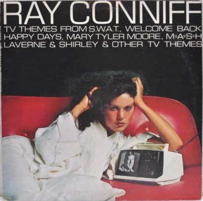 Ray Conniff TV Themes - Happy Days SWAT MASH Vinyl Record Album - Image 1 of 4