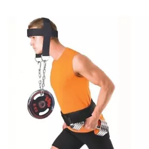 Neck Weight Lifting Wrist Wraps Straps Fitness Body Building Adjustable HeadJ Y2 - Picture 1 of 10
