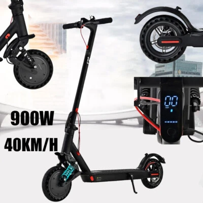 2025 Portable 900W 40KM/H 50KM Electric Scooter Adult Foldable Travel E Bike - image 1 of 4