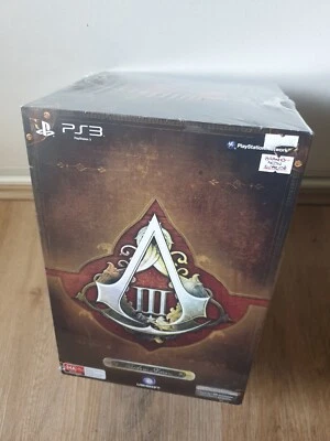 Assassins Creed lll 3 Freedom Collector Edition statue steelbook PS3 SEALED - Image 1 of 4
