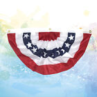 American Flag Pleated Fan Banner for Patriotic Decoration