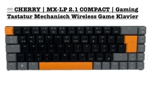 ⌨️ CHERRY | MX-LP 2.1 COMPACT | Gaming Tastatur Mechanisch Wireless Game Klavier - Bild 1 von 24