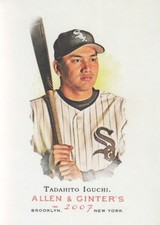 2007 Topps Allen & Ginter Baseball #123 Tadahito Iguchi Chicago White Sox