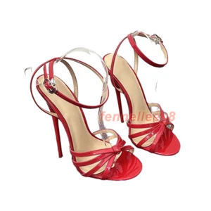 Sandalias Mujer Tacones Altos 16Cm Super Stiletto Polo Plataforma Fiesta Discoteca Zapatos - Imagen 1 de 19