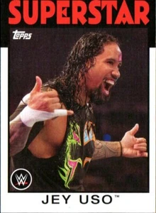 2016 Topps WWE Heritage tarjeta de lucha libre #17 Jey Uso - Imagen 1 de 2