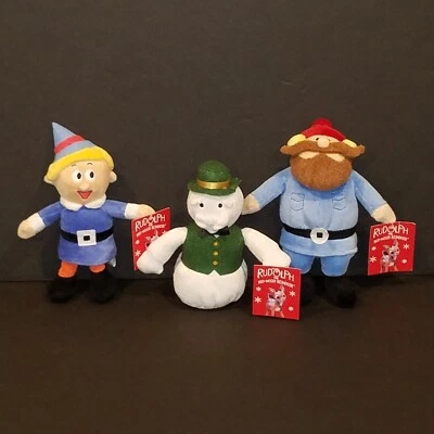 Rudolph The Red Nosed Reindeer Prestige Plush Yukon Cornelius SAM Hermey Elf NEW - Image 1 of 4