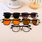 Classic Minimalist Square Frame Sunglasses Unisex Fashion Outdoor Sun Glasse _cn
