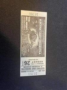 ELECTRIC LIGHT ORCHESTRA JOURNEY TICKET STUB 1978 BIG NIGHT TOUR - Picture 1 of 2