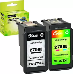 Cartucho de tinta de alto rendimiento CL-276XL PG-275XL para Canon PIXMA TR4720 TS3520 TS3522 - Imagen 1 de 9