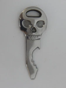 Nite Ize ~ Abridor de botellas con calavera * Borde dentado - Imagen 1 de 7