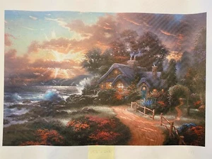 Thomas Kinkade print on canvas (15.5"x23.5") - Picture 1 of 1