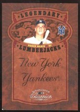 2005 Donruss Classics Legendary Lumberjacks Roger Maris #LP-39 /400