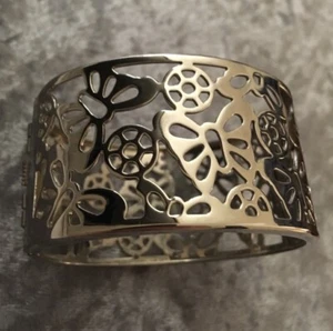 Butterfly Hinged Bangle - Picture 1 of 8