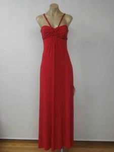 Vestido largo rojo de lavandería Twist Empire 6 nuevo con etiquetas $295 - Imagen 1 de 6